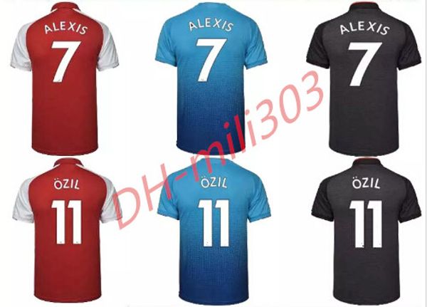 

2017 2018 thai quality gunner ozil occer jer ey 17 18 wil here alexi gibb walcott chamber home away third football hirt
