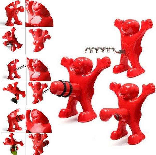 

new 50pcs/lot happy man open bottle opener a spoof on wine ser / bottle opener bottle favors bar tools 4041