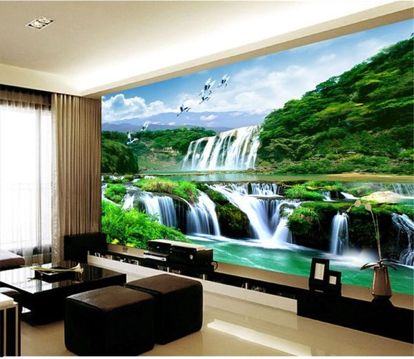 

3d huge mural romantic peach blo om papel de parede background ofa tv backdrop wallpaper mural wallpaper