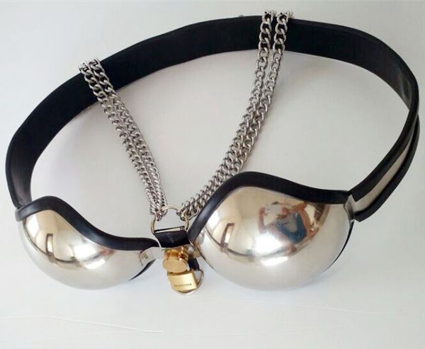 Nuovo reggiseno ad arco per il seno, cintura di castità femminile, restrizioni per schiavitù fetish, cinture femminili per castità femminile con ventosa per capezzoli schiava del sesso femminile sexshop