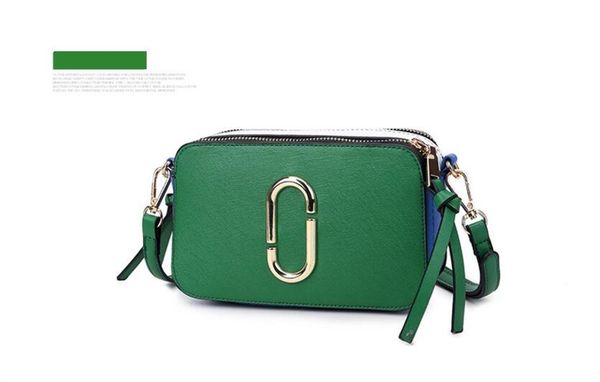 

New Style Lady Satchel Single Shoulder Retro Small Square Bag Female Mini Genuine Leather Simple Camera Bag