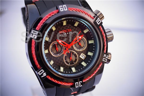 2018 free halloween shipping watch big dial silicone band blue red color watch and fashion business