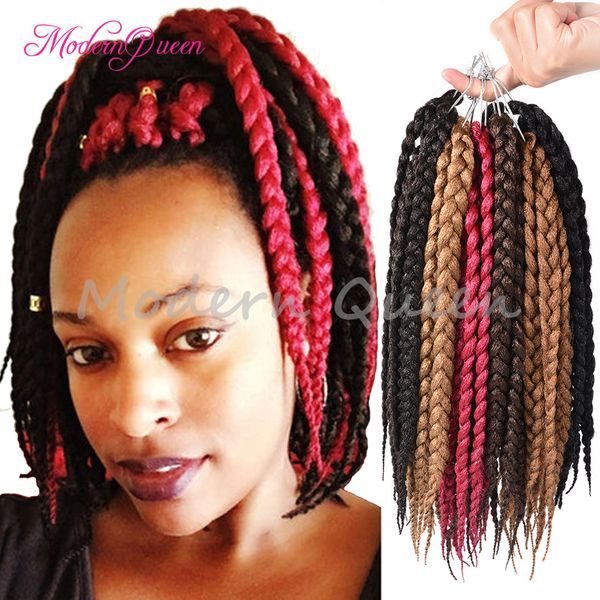 2019 Box Braids Hair Crochet 12 Crochet Hair Extensions