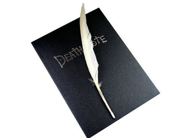 

Cartoon notebook write pocketbook quill pen book action figure kid prop gift limited collection decoration movie acce orie 6 5jr h1