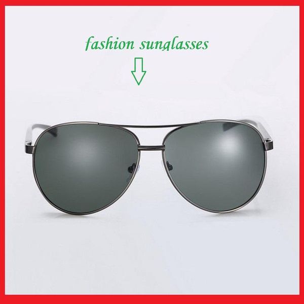 

variety of polarized fashion sunglasses europe and the united states tide metal 2017 new men's fashion sunglasses gls205, White;black