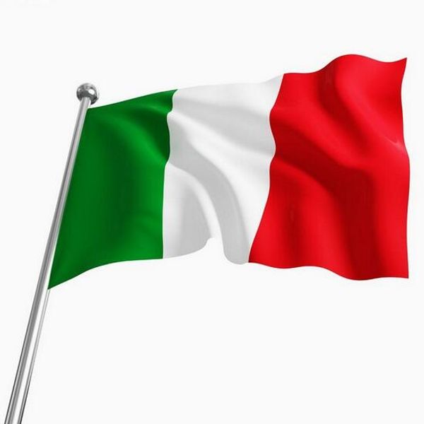 2019 90 150cm Italy National Flag Green White Red Vertical Stripe