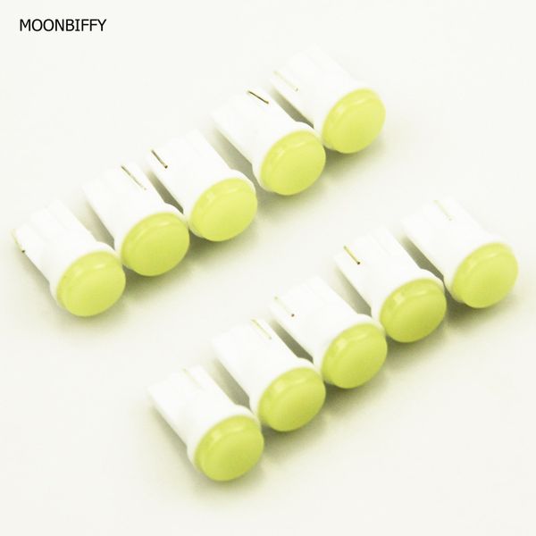 

керамический интерьер автомобиля led t10 cob w5w клин двери инструмент боковой лампы лампы автомобиля белый источник 12 в