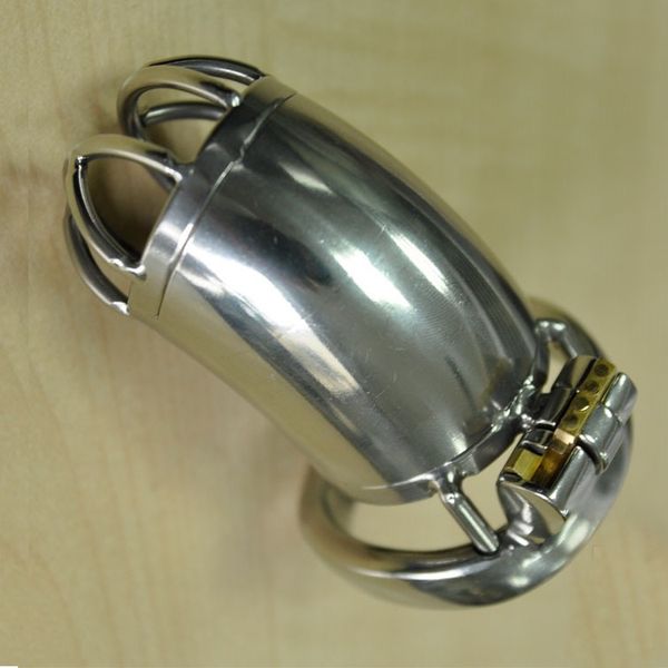 

lock chastity full length 60mm,cage length new 45mm cock chastity cage male belt steel device stainless devices vfhtd
