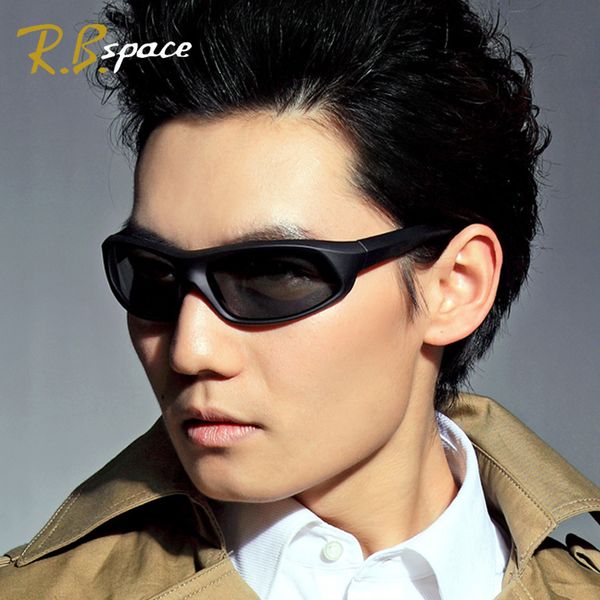 

wholesale- rbspace2016 brand designers fashion uv400 d coating sunglasses men driving mirrors sun glasses for men with case box man, White;black