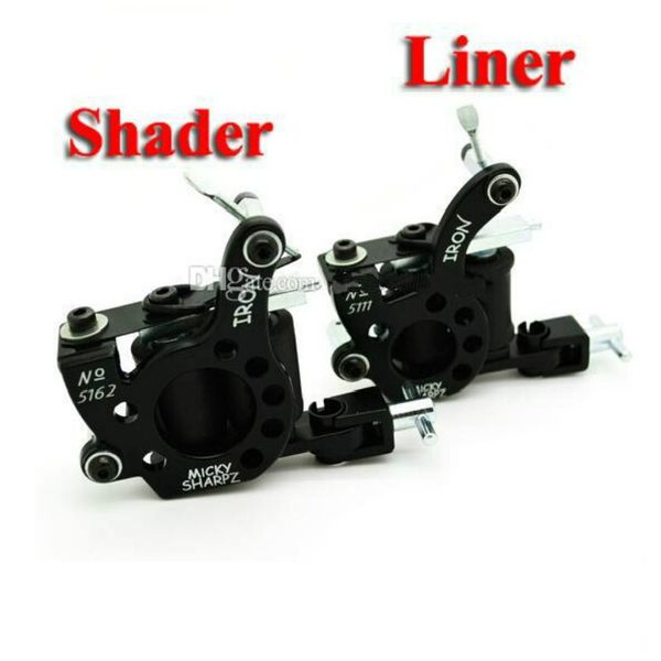 

black tattoo machine 10 coil tattoo machines for ink cups tips kit ing