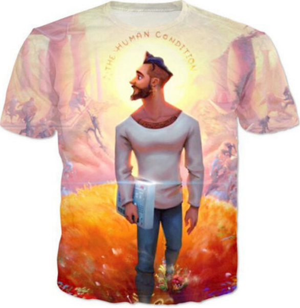 

new fashion summer men/women jon bellion harajuku style funny 3d print casual t-shirt s-5xl h135, White;black