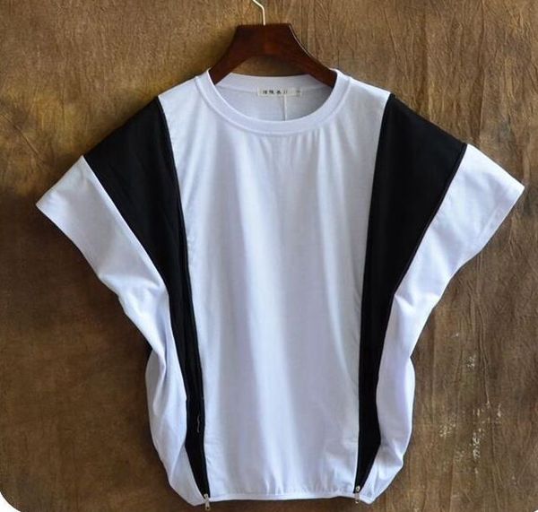 

Новая личность мужская мода этап Свободные с коротким рукавом футболки мужской м