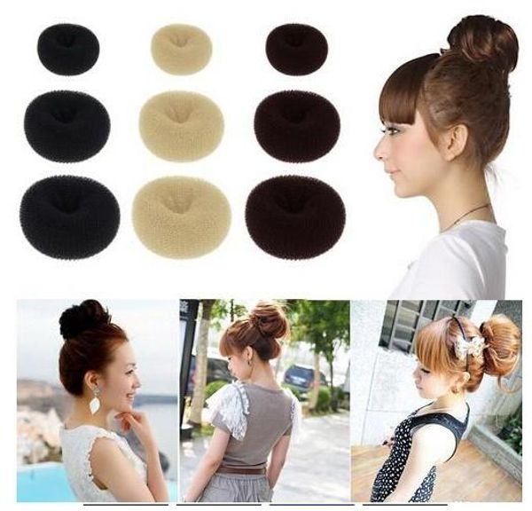 2019 Hot Selling Hair Rubber Bands Hair Volumizing Scrunchie Donut