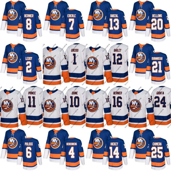 

2017-2018 Season Thomas Greiss Ryan Pulock 12 Josh Bailey 2 Nick Leddy 10 Alan Quine 24 Stephen Gionta Chimera New York Islanders Jersey