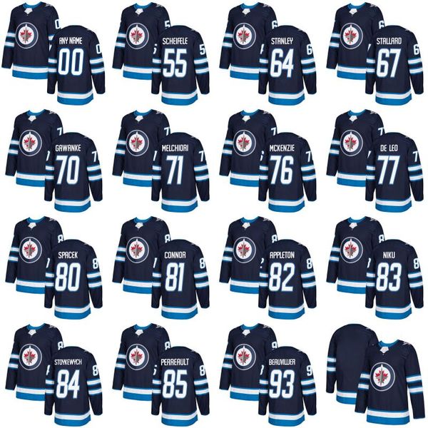 winnipeg jets custom jersey