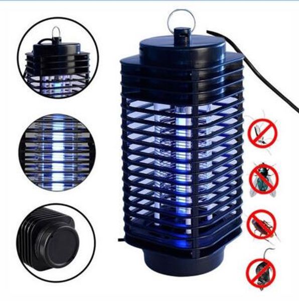 Eletrônico Mosquito assassino Eletrônico Insect Killer Bug Zapper Armadilha Photocatalyst Fly Zapper UV Night Light Armadilha 10pcs lâmpada CCA6559