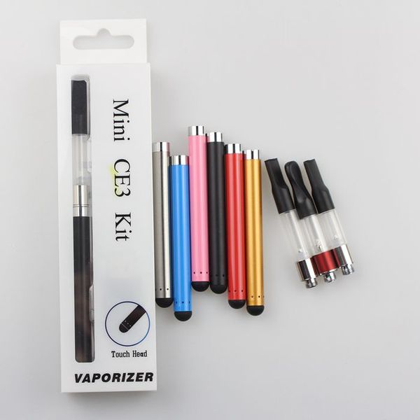 

CE3 Blister Kit 280mAh O-pen vape bud pen touch battery with USB charger and CE3 atomizer for WAX Oil Vaporizer kit