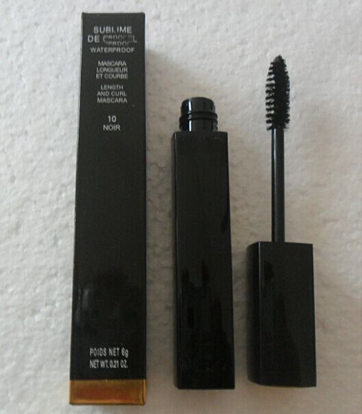 

12pcs/lot new sublime beauty waterproof mascara black 6g