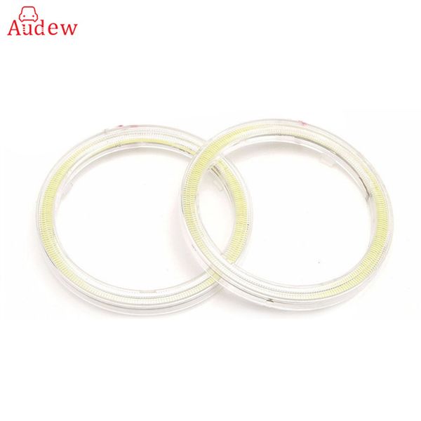 

universal 2x cob 70/100/120mm led auto halo rings angel eye cob chips headlight 12v car angel eyes motorcycle