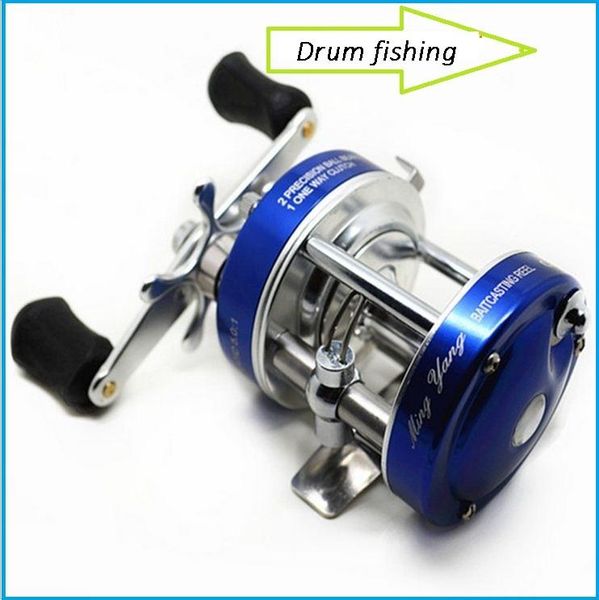 

all metal drum fishing vessel cl40 drum thunder fish fishing bait ship wheel type fishing reel out217