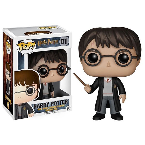 Funko pop filme harry potter action figure vinyl 01 com caixa original de grande qualidade no me mo dia gráti