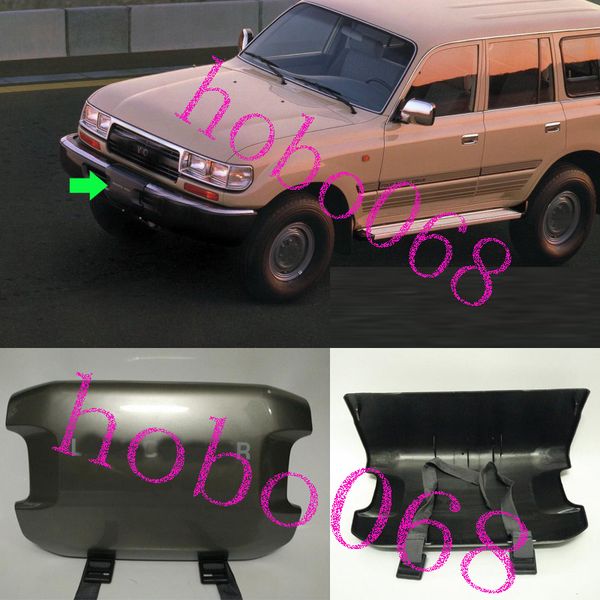 

1x car front bumper winch cover trim frame for toyota land cruiser lc80 4500 fzj80 92-98