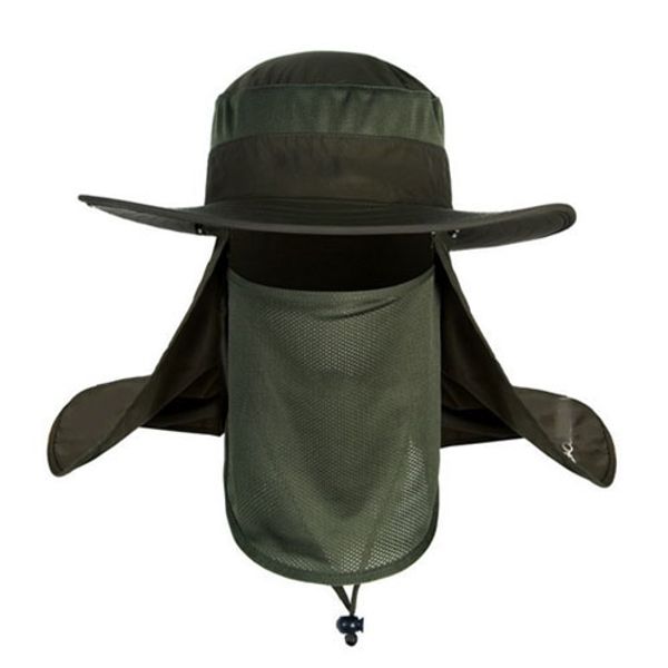 

new men women sun hats climb mountain jungle for bucket hat protect neck face cap with visor travel fishing bucket hat, Blue;gray
