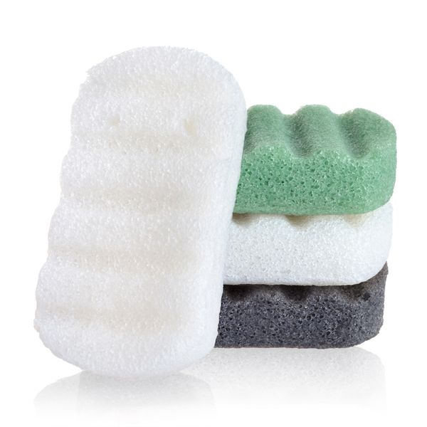 

Natural Konjac Konnyaku Cosmetic Puff Facial Beauty Cleanse Washing Sponge Exfoliator Removal Skin Care Cleaning Sponge