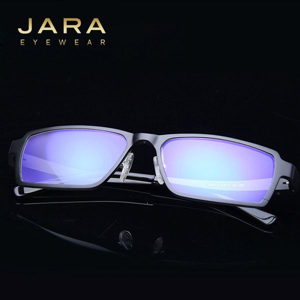 

wholesale- jara titanium men's anti-blue ray glasses sports eyeglass frame uv400 driving computer goggle high quality frame, Silver