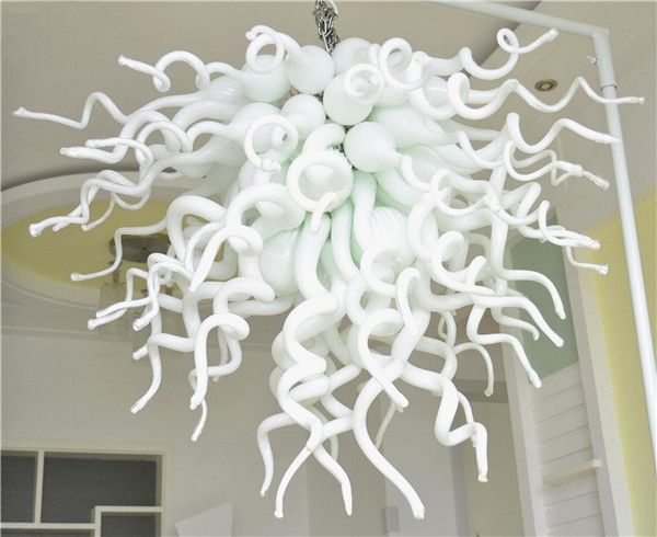 

white blown glass chandelier home decoration murano glass modern crystal chandelier with ce ul certificate
