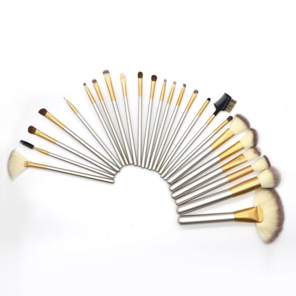 

have stock makeup brushes set 12pcs 18pcs 24pcs face and eyes brushes with pu bag
