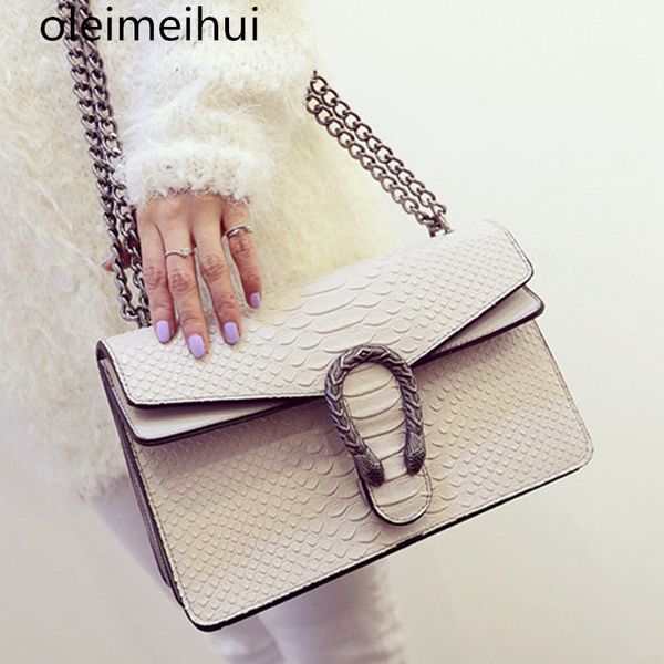 

wholesale- alligator leather handbags women bag designer famous women crossbody messenger bag ladies sac bolsos