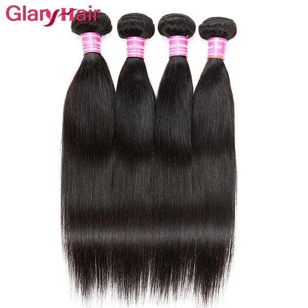 

malaysian virgin hair bundles 4 pcs mink brazilian hair bundles indian peruvian straight weave virgin human braiding hair wefts cambodian, Black