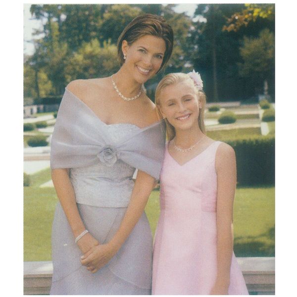 

lilac tiered skirt organza column mother of the bride dress with wrap new handmade flower lace modern custom size formal gown elegant, Black;red