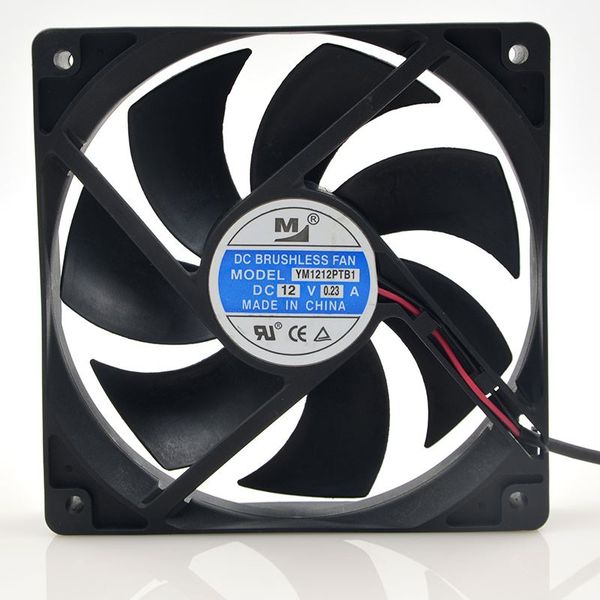 

ym1212ptb1 12025 12v 0.23a 12cm dual ball bearing cooling fan