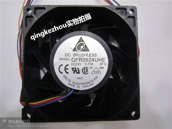 

brand new original delta qfr0924uhe 9238 90mm 9cm dc 24v 0.75a automobile cooling fan