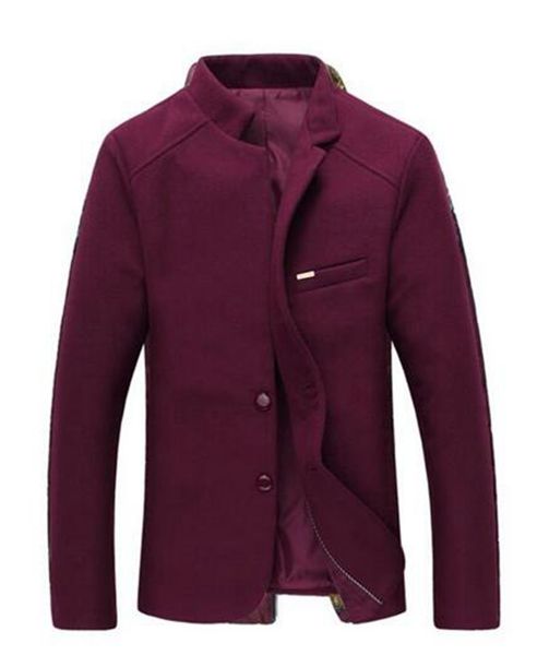 

men's winter euramerican fashion boutique han edition style of high-grade dust coat collar fur coat / m-3xl, Black