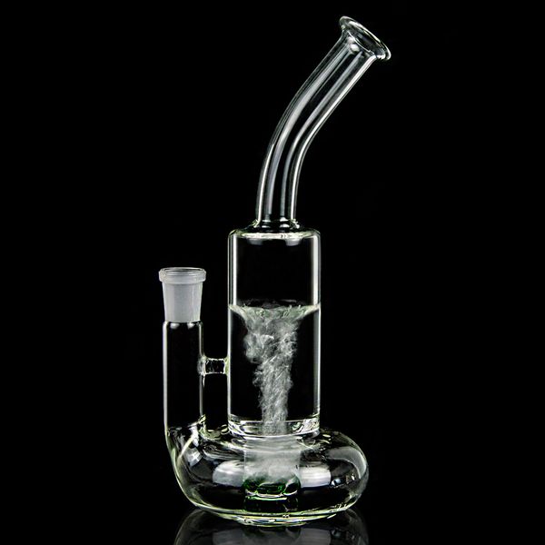 Glass Water Tubs Óleo Dab Slamters 18,8mm Bongudy Bong Longue fêmea Tornado Base Base Ciclone Perc Bongos WP146