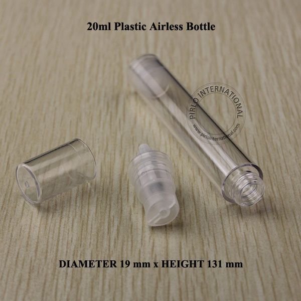 

20ml p airle cream lotion pump pray bottle cream container plit charging bottle co mtic packaging pla tic bottle 100pc