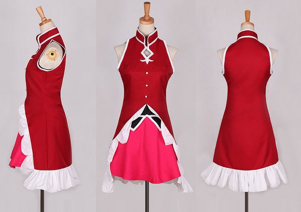 Puella Magi Madoka Magica Sakura Kyouko Cosplay Costume Halloween