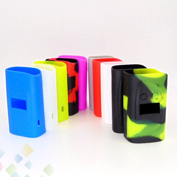 

Colorful Sigelei Kaos Spectrum Mod 230 Silicone Case Protective Sleeve Cover for Kaos 230W Mod E Cigarette DHL Free