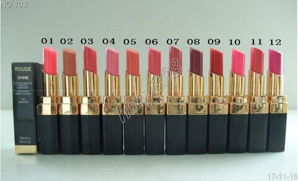 

Factory direct new makeup lip tick rouge hine lip tick have 12 color choo e qulity