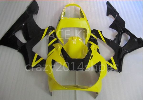 

3 gifts new abs motorcycle fairing kit for honda cbr900rr 929 00 01 cbr 900rr 2000 2001 cbr900yellow black k6