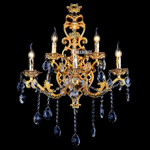 

gold color crystal wall lamp gold wall sconces light crystal wall bracket bra lighting 5 lights for bedroom dining room