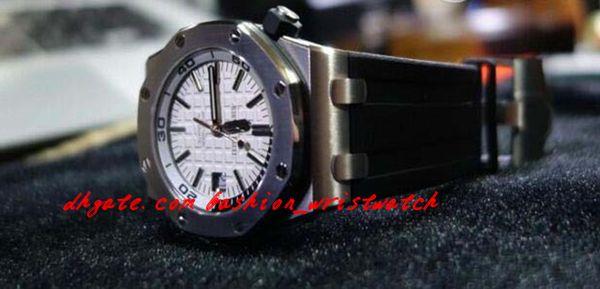 

fashion luxury wristwatch offshore diver white dial st.oo.a002ca.02 automatic mens watch men watches men's watch quality, Slivery;brown