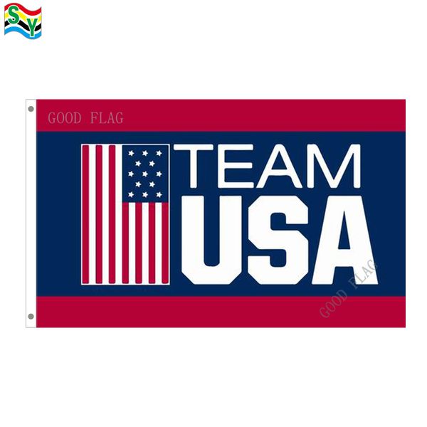 

goodflag team usa olympic flag banner 3x5 ft 90*150cm polyster outdoor flag