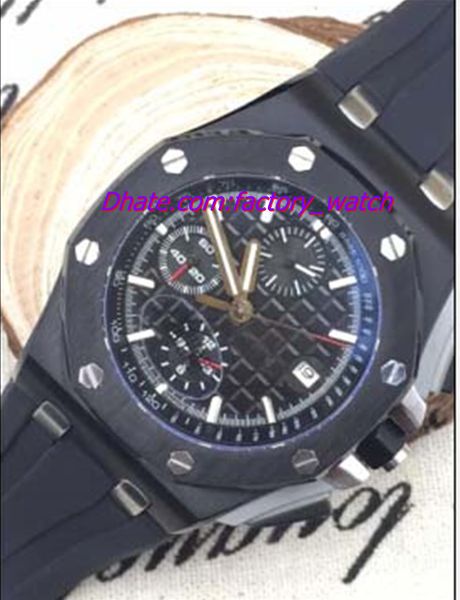 

Luxury watch new arrival eta 7750 off hore forged carbon 44mm ref au oo a002ca 01 automatic men 039 watch watche