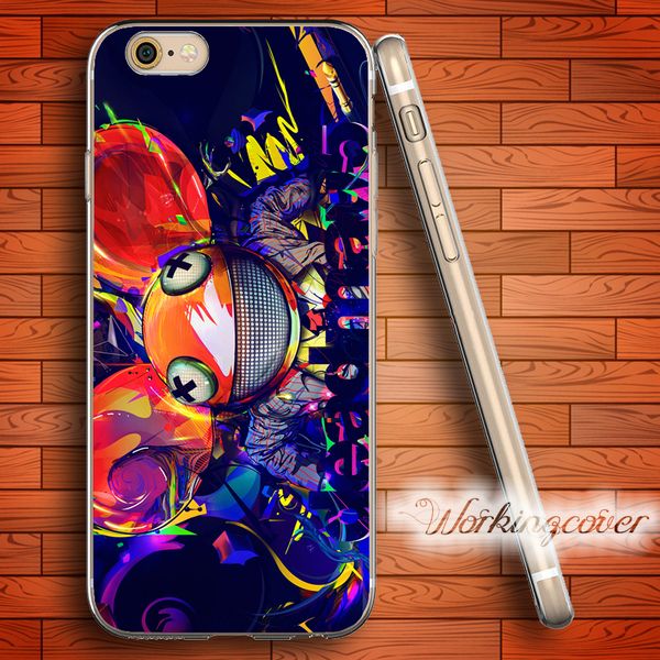 

fundas imagenes deadmau5 dj soft clear tpu case for iphone 6 6s 7 plus 5s se 5 5c 4s 4 case silicone cover