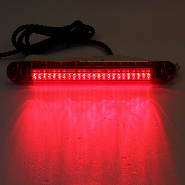 

универсальная автомобильная suv авто 12v 24 красный led high mount третий 3rd brake tail light lamp