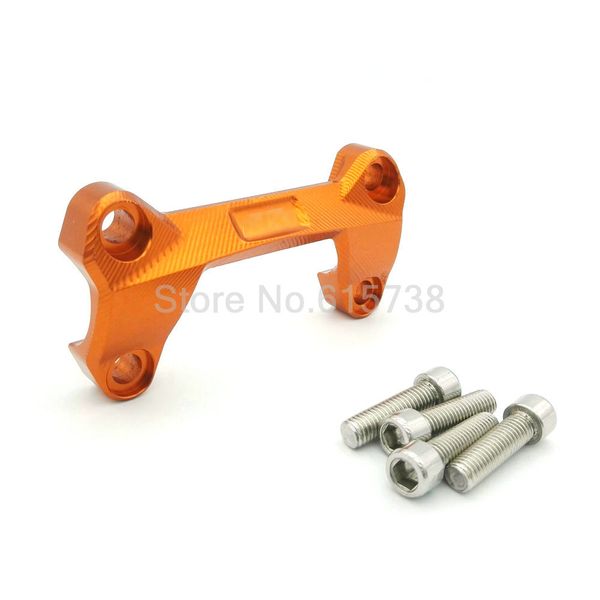 200 y 390 de CNC Abrazadera para elevador de manillar de motocicleta para Duke 125 de color naranja